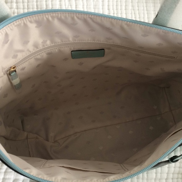 $3.99 SHIPPING Kate Spade Cassy Tote Bag Frosted Spearmint - Picture 10 of 13